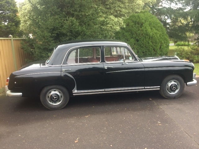 MERCEDES 1957 220S