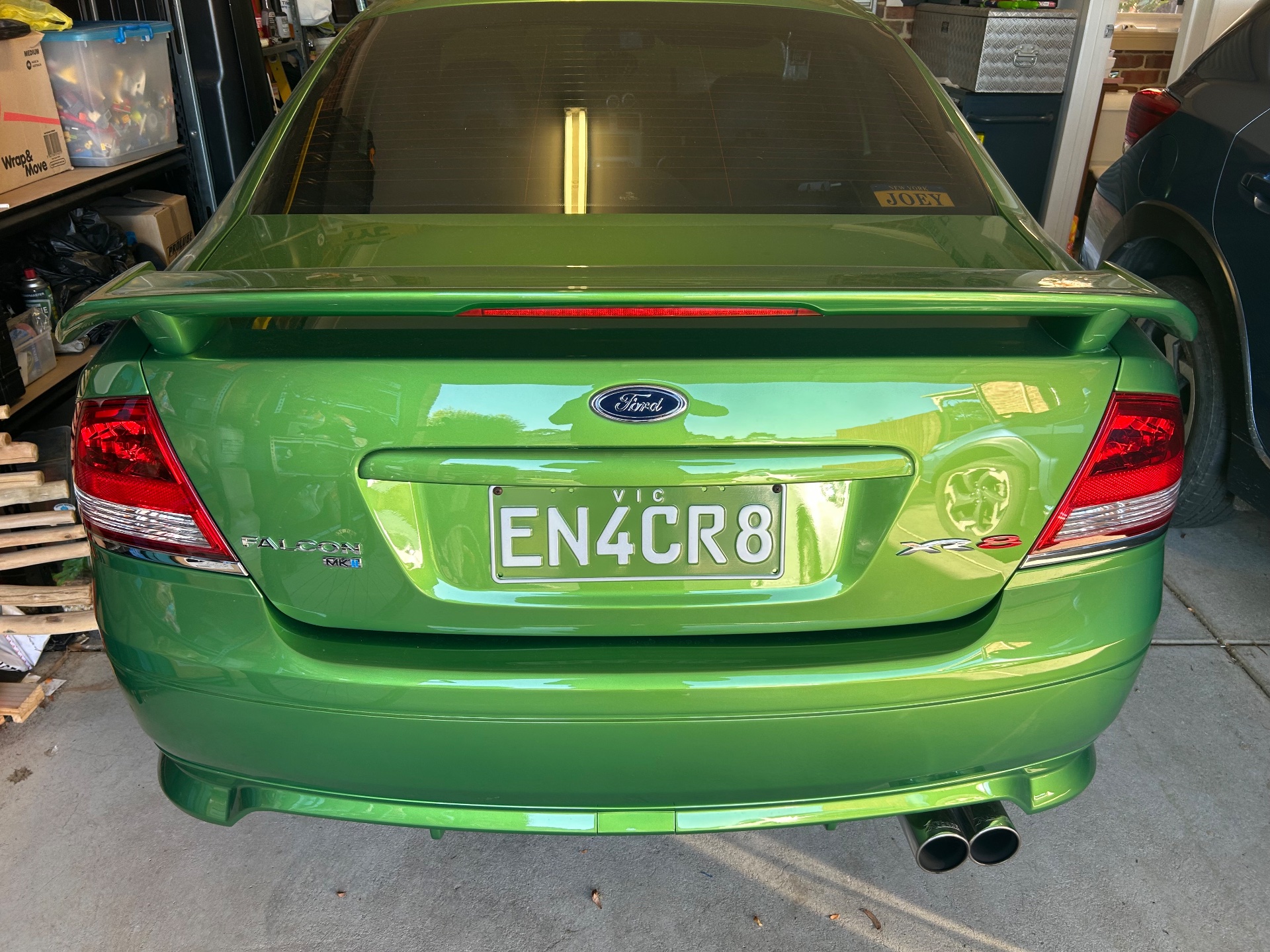2005 FORD FALCON BA MKII XR8 ENFORCER 6 SP MANUAL 4D SEDAN
