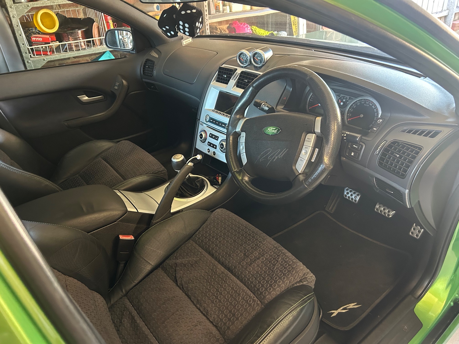 2005 FORD FALCON BA MKII XR8 ENFORCER 6 SP MANUAL 4D SEDAN