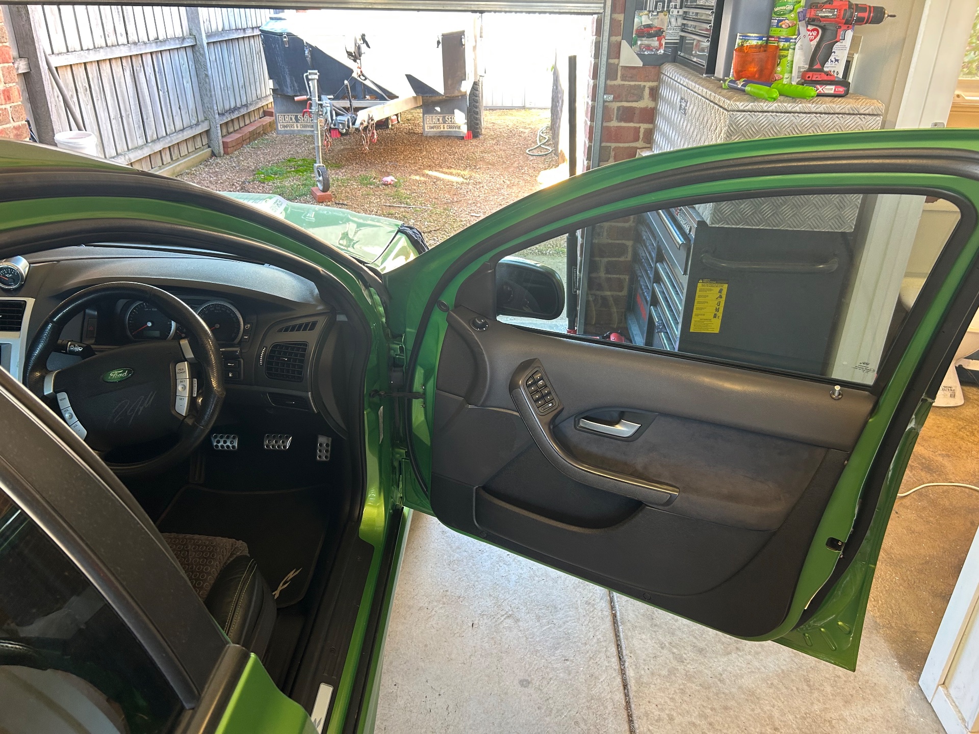 2005 FORD FALCON BA MKII XR8 ENFORCER 6 SP MANUAL 4D SEDAN