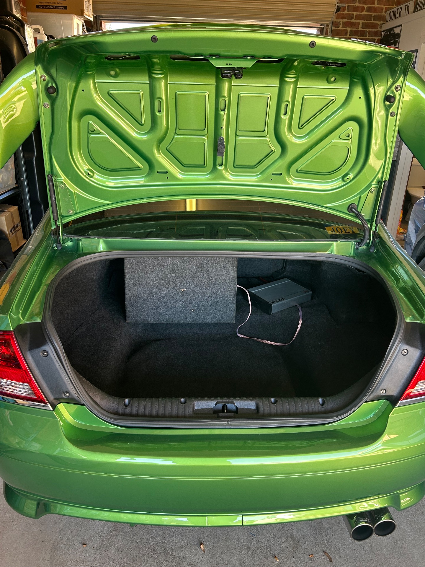 2005 FORD FALCON BA MKII XR8 ENFORCER 6 SP MANUAL 4D SEDAN