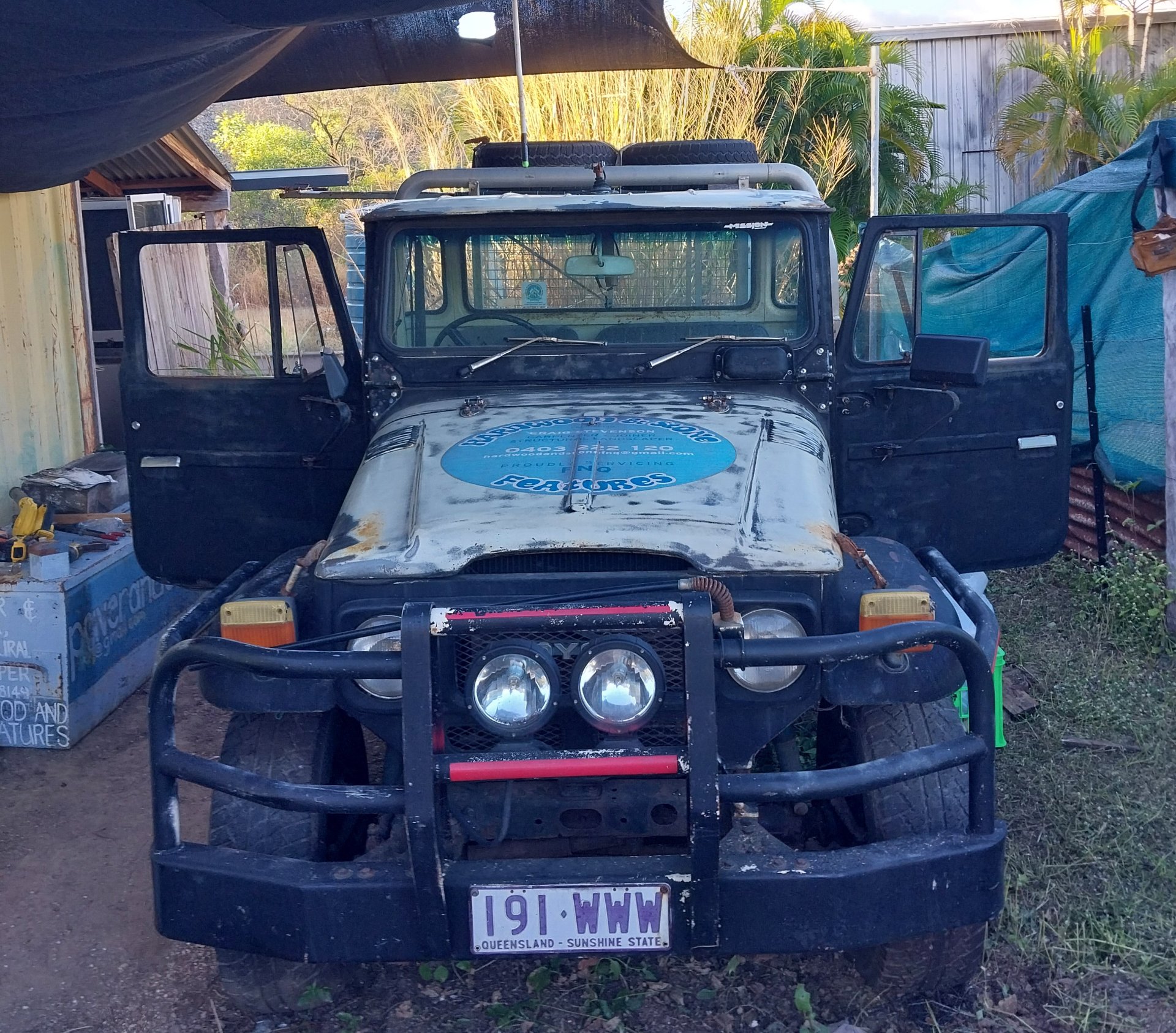 1984 TOYOTA LANDCRUISER FJ45 5 SP MANUAL 2D UTILITY 