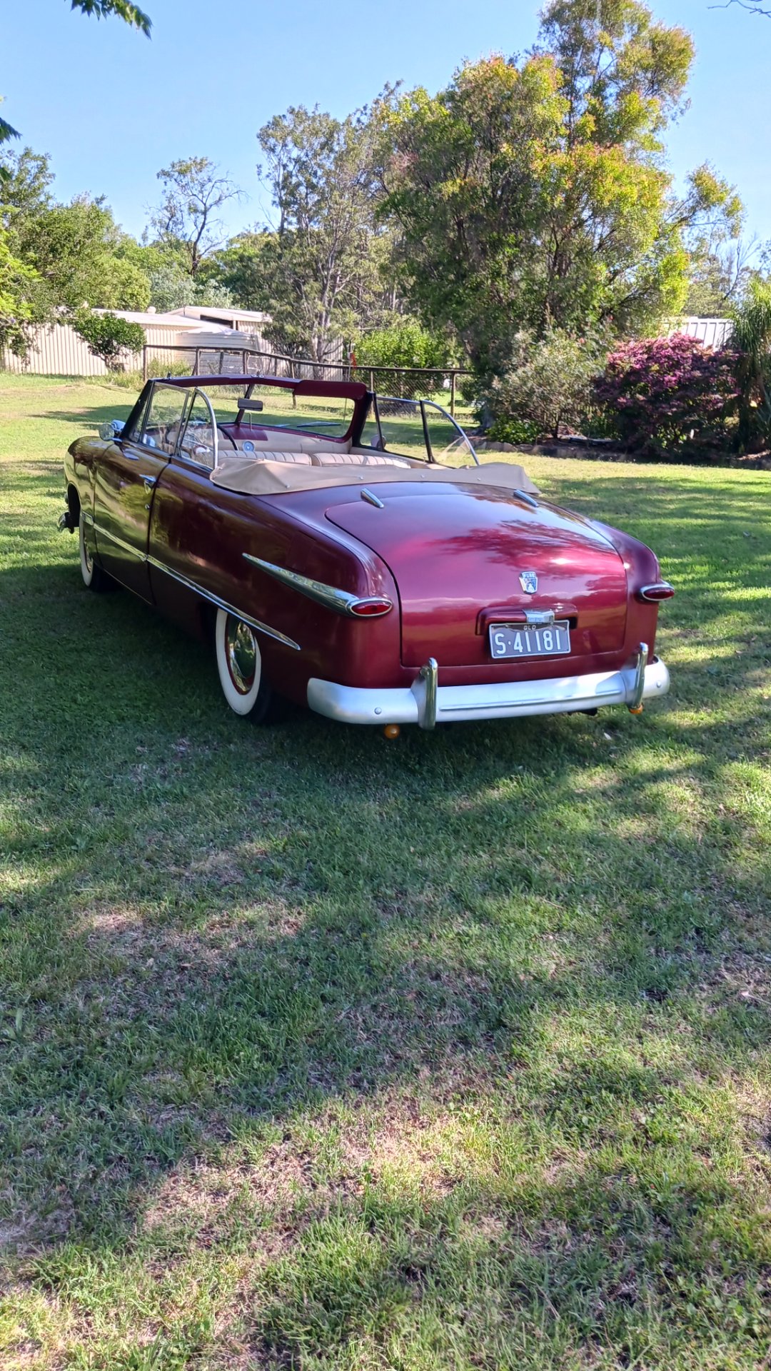 1950 FORD CUSTOM CONVERTIBLE