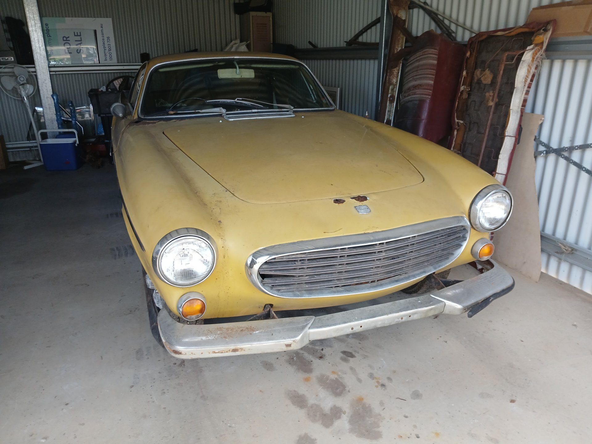 1970 VOLVO P 1800 E 4 SP MANUAL 2D COUPE 