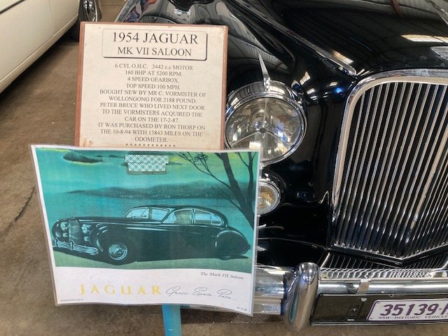 1954 JAGUAR MK VII MANUAL SEDAN