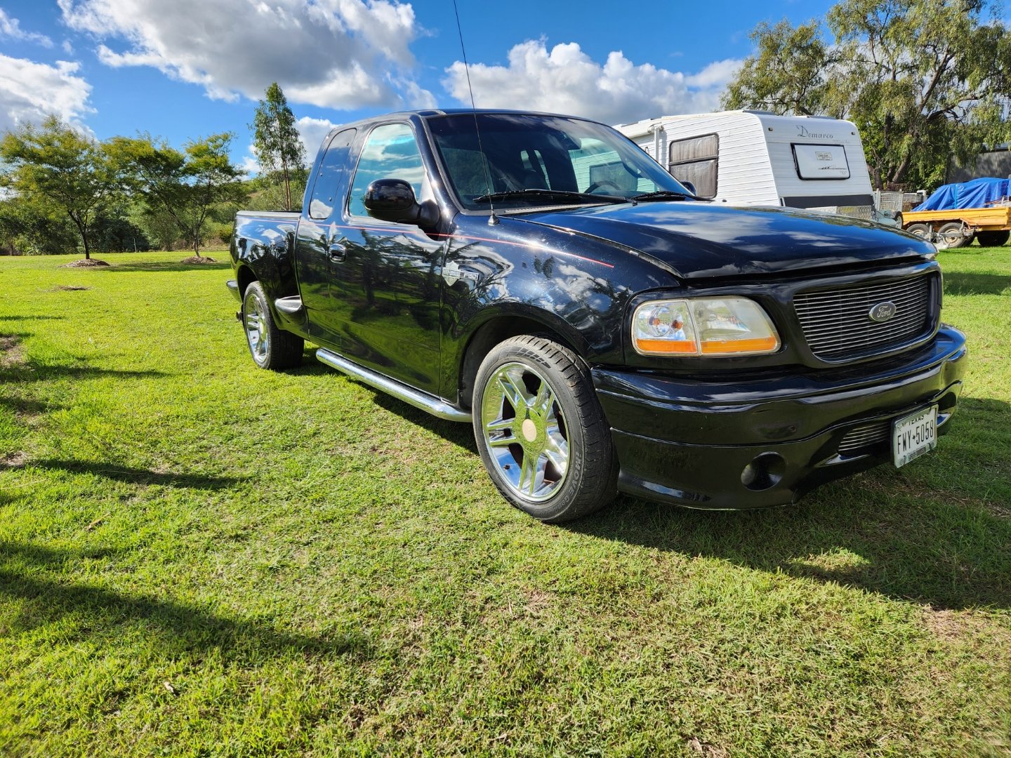 2000 FORD F150 HARLEY-DAVIDSON EXTRA CAB PICK UP