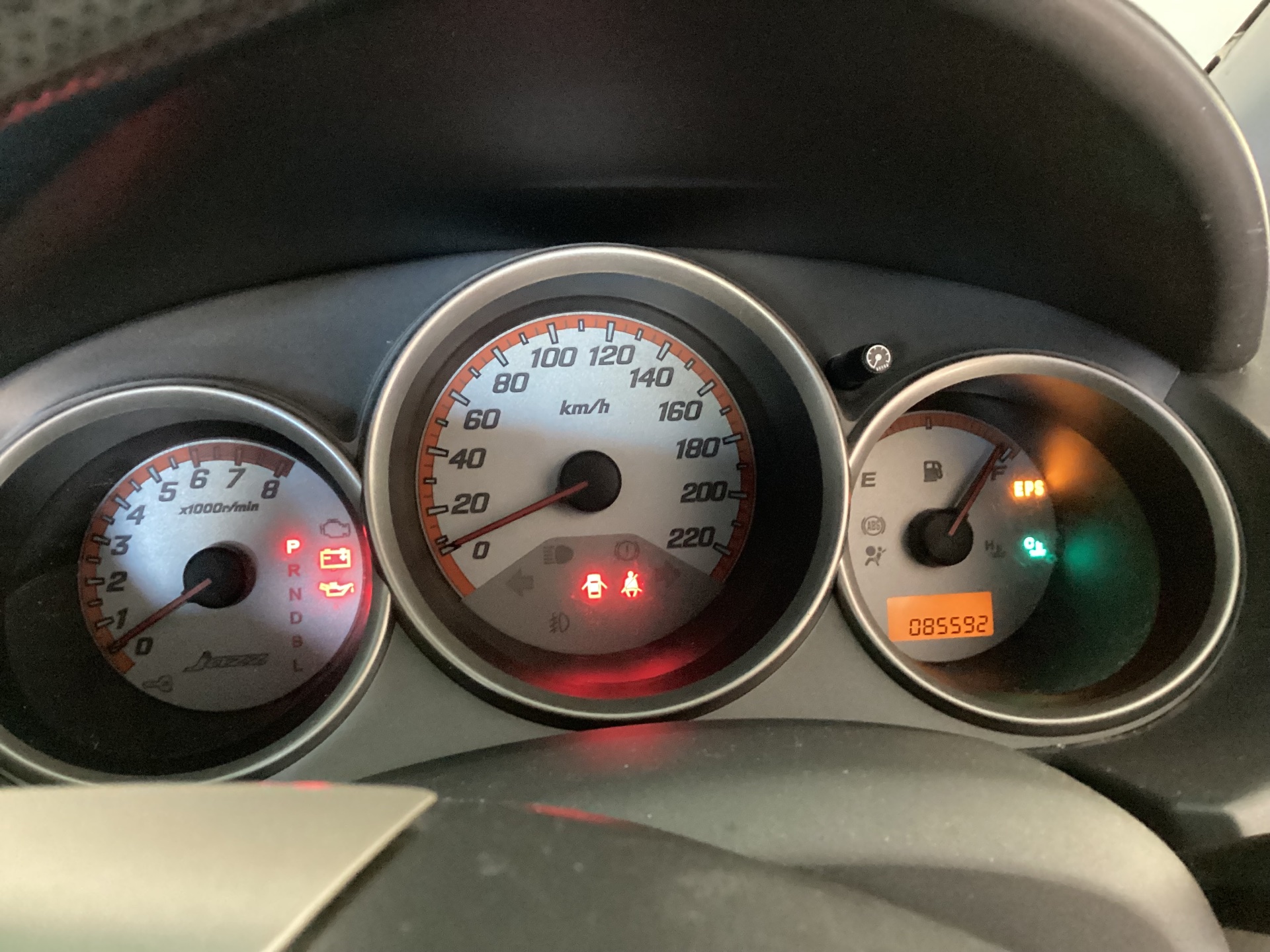 2006 HONDA JAZZ MY06 GLi CONTINUOUS VARIABLE 5D HATCHBACK
