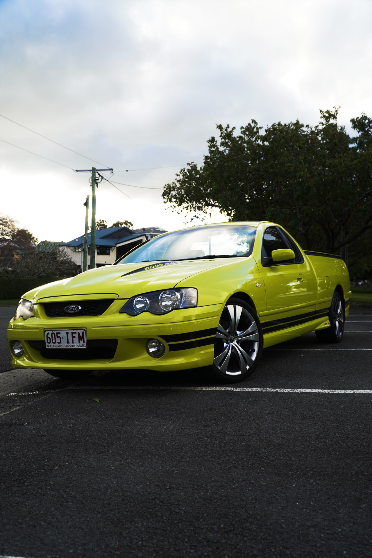 2003 FORD FALCON BA XR8 4 SP AUTO SEQ SPORTSHIFT UTILITY