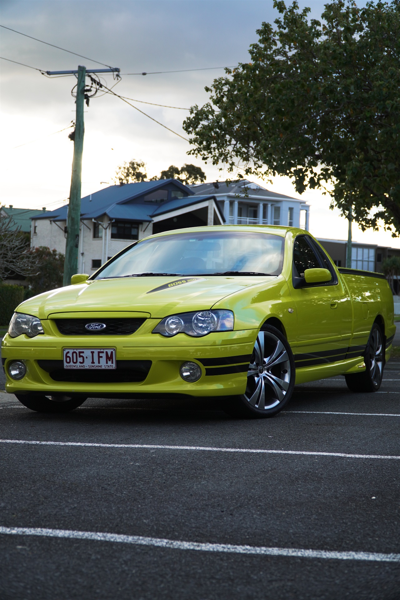 2003 FORD FALCON BA XR8 4 SP AUTO SEQ SPORTSHIFT UTILITY