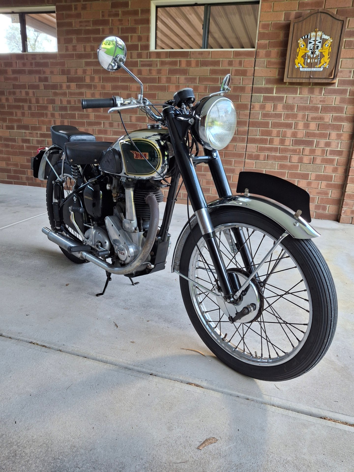 1949 BSA B32 COMPETITION 350CC ROAD