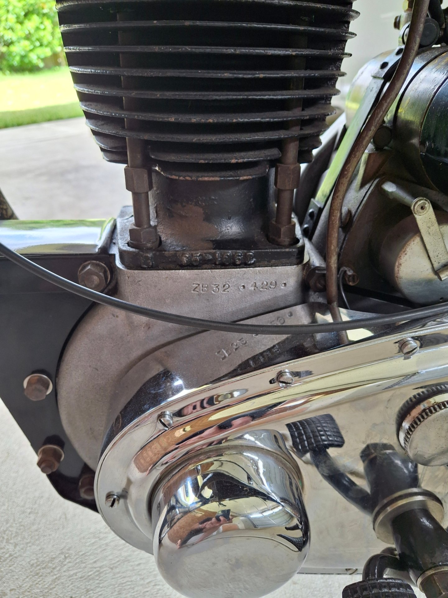 1949 BSA B32 COMPETITION 350CC ROAD