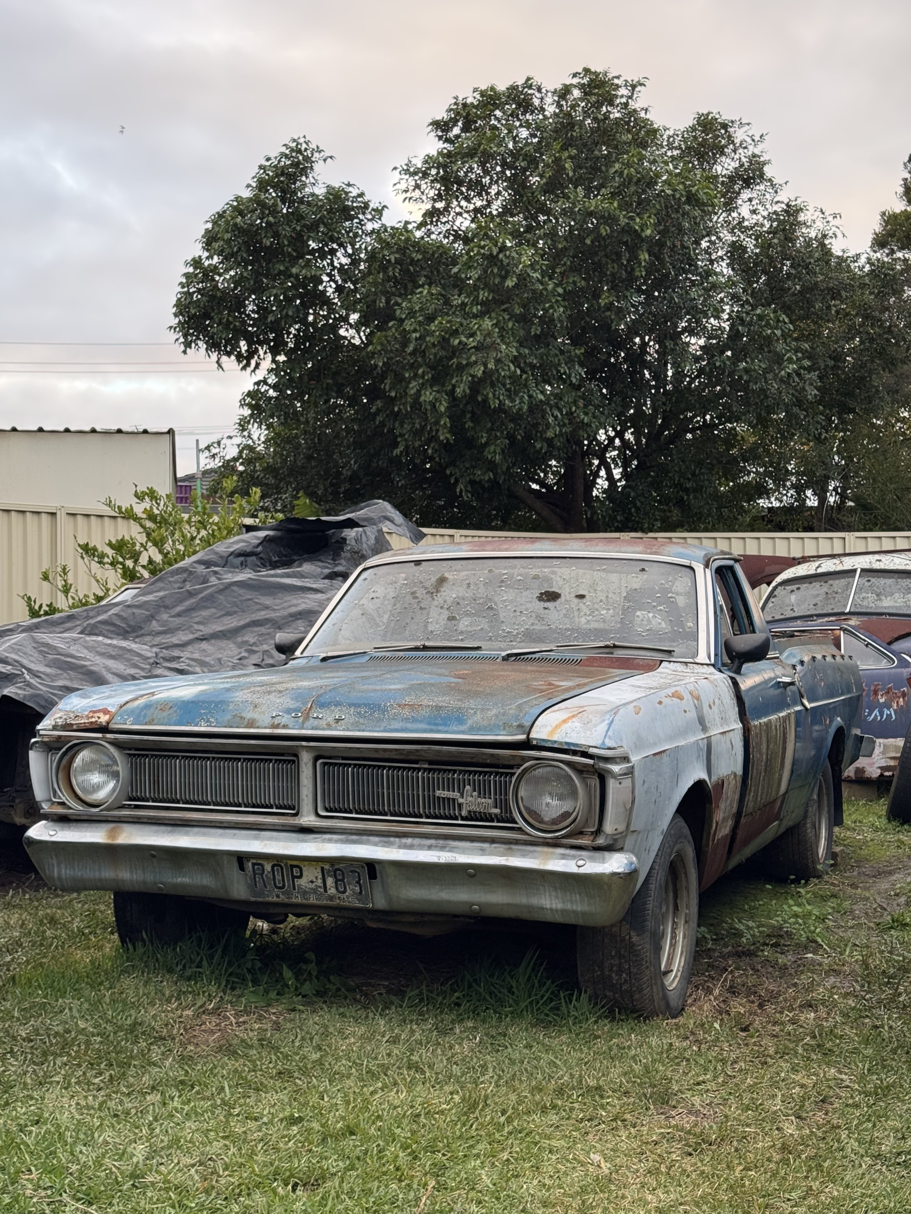 1970 FORD FALCON XW 500 3 SP AUTOMATIC UTILITY