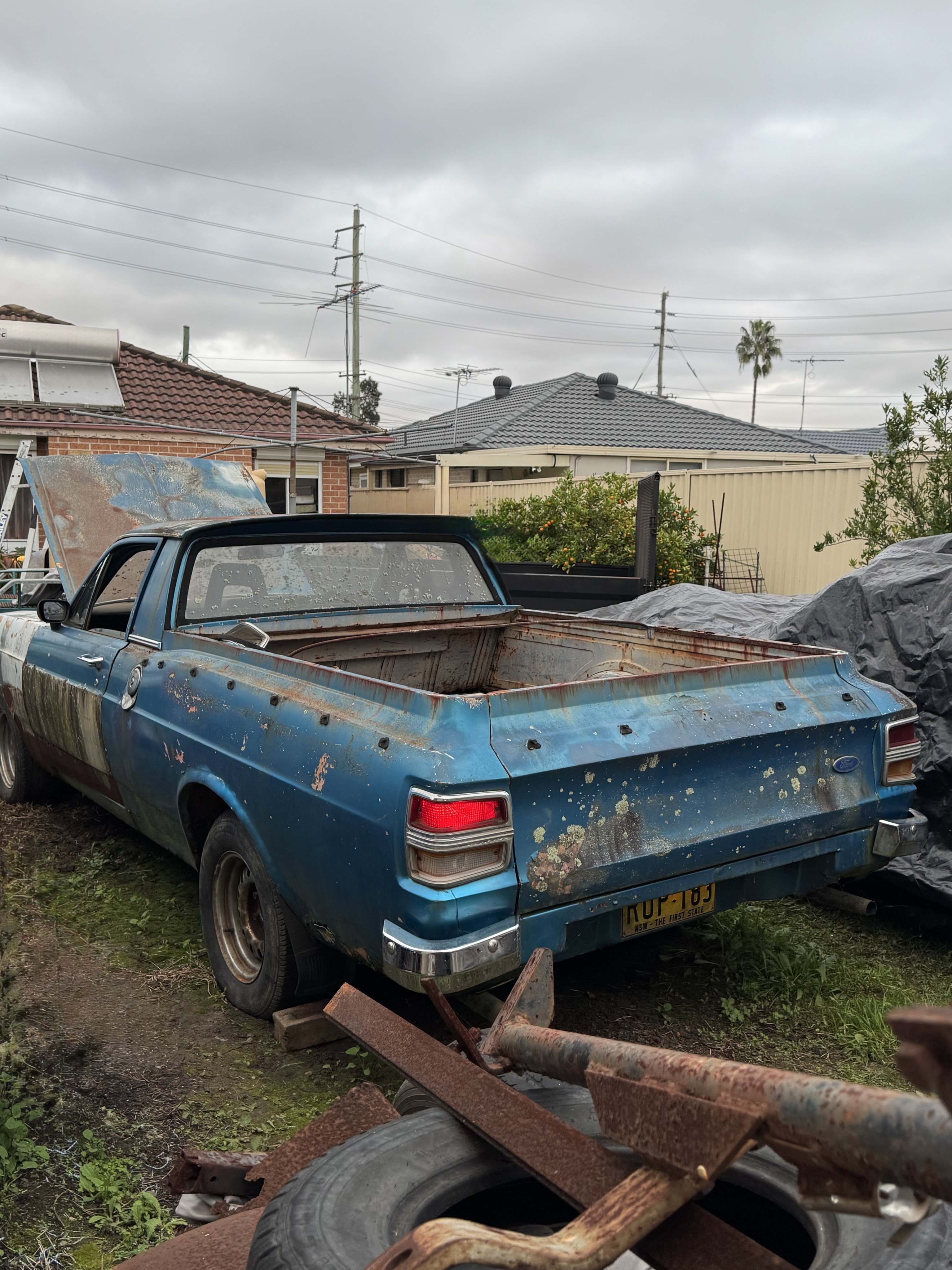 1970 FORD FALCON XW 500 3 SP AUTOMATIC UTILITY