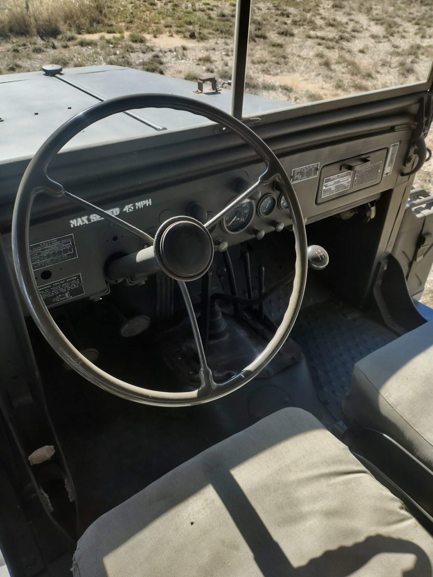1943 DODGE WWII WC63 6X6 WEAPON CARRIER