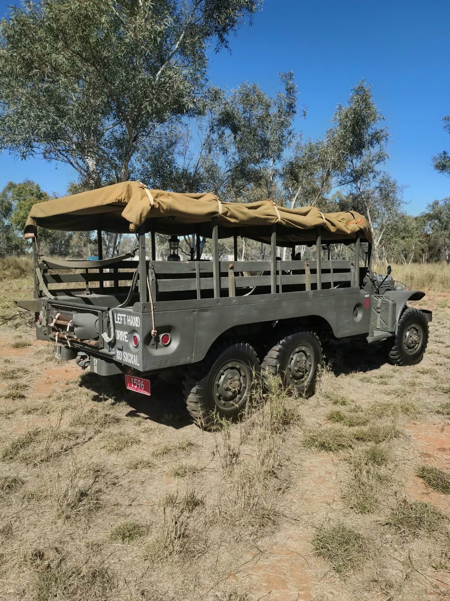 1943 DODGE WWII WC63 6X6 WEAPON CARRIER