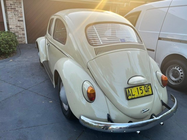 1964 VOLKSWAGEN 1200 (BEETLE) STANDARD 4 SP MANUAL 2D SEDAN