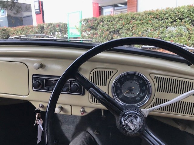 1964 VOLKSWAGEN 1200 (BEETLE) STANDARD 4 SP MANUAL 2D SEDAN