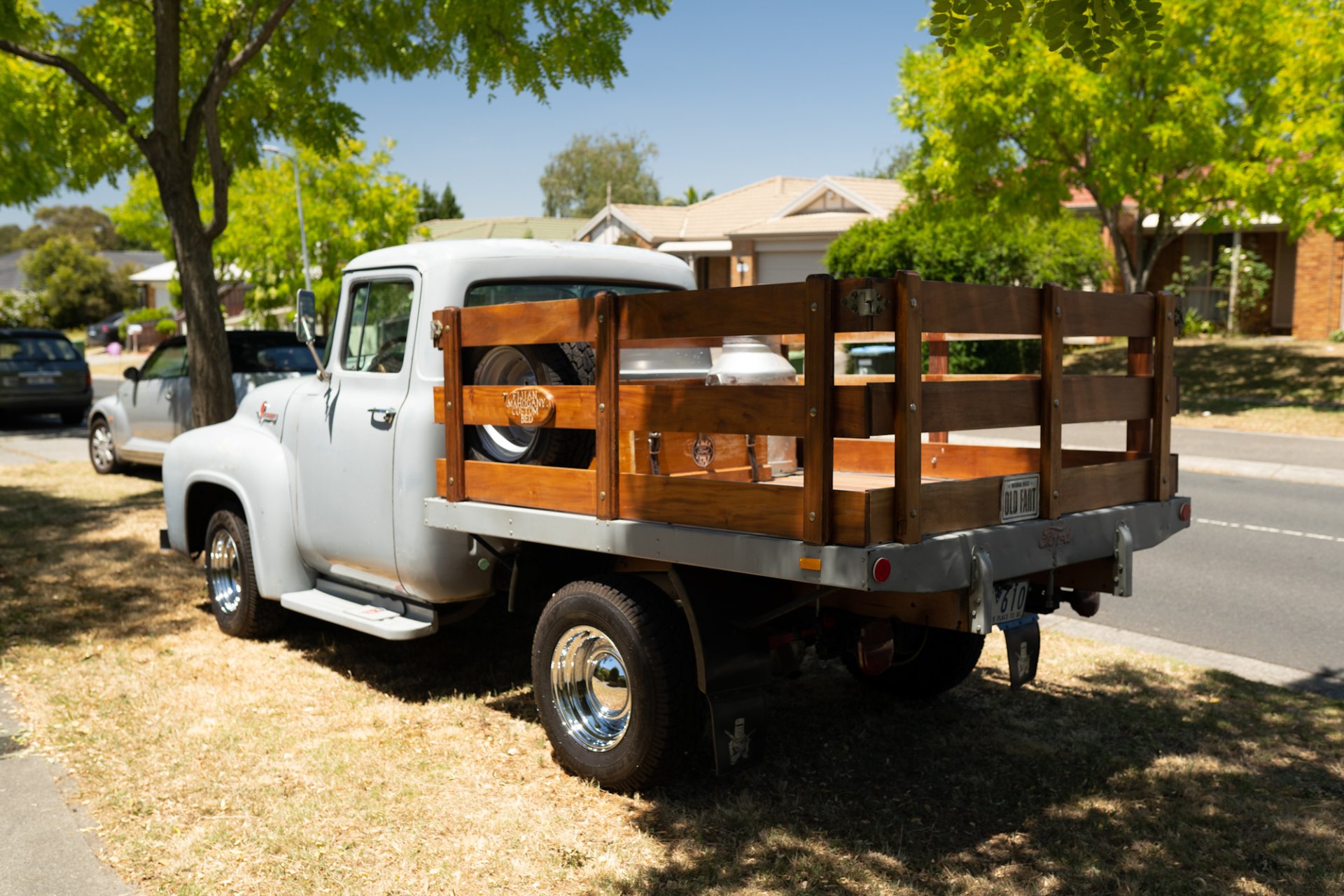 1956 FORD F100 STAKEBED STEPSIDE PICK UP
