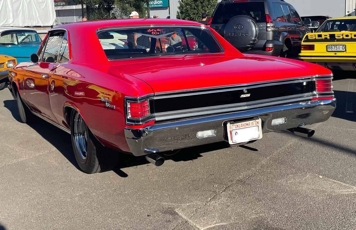 1967 CHEVROLET CHEVELLE MALIBU SS 2 SP AUTOMATIC 2D HARDTOP