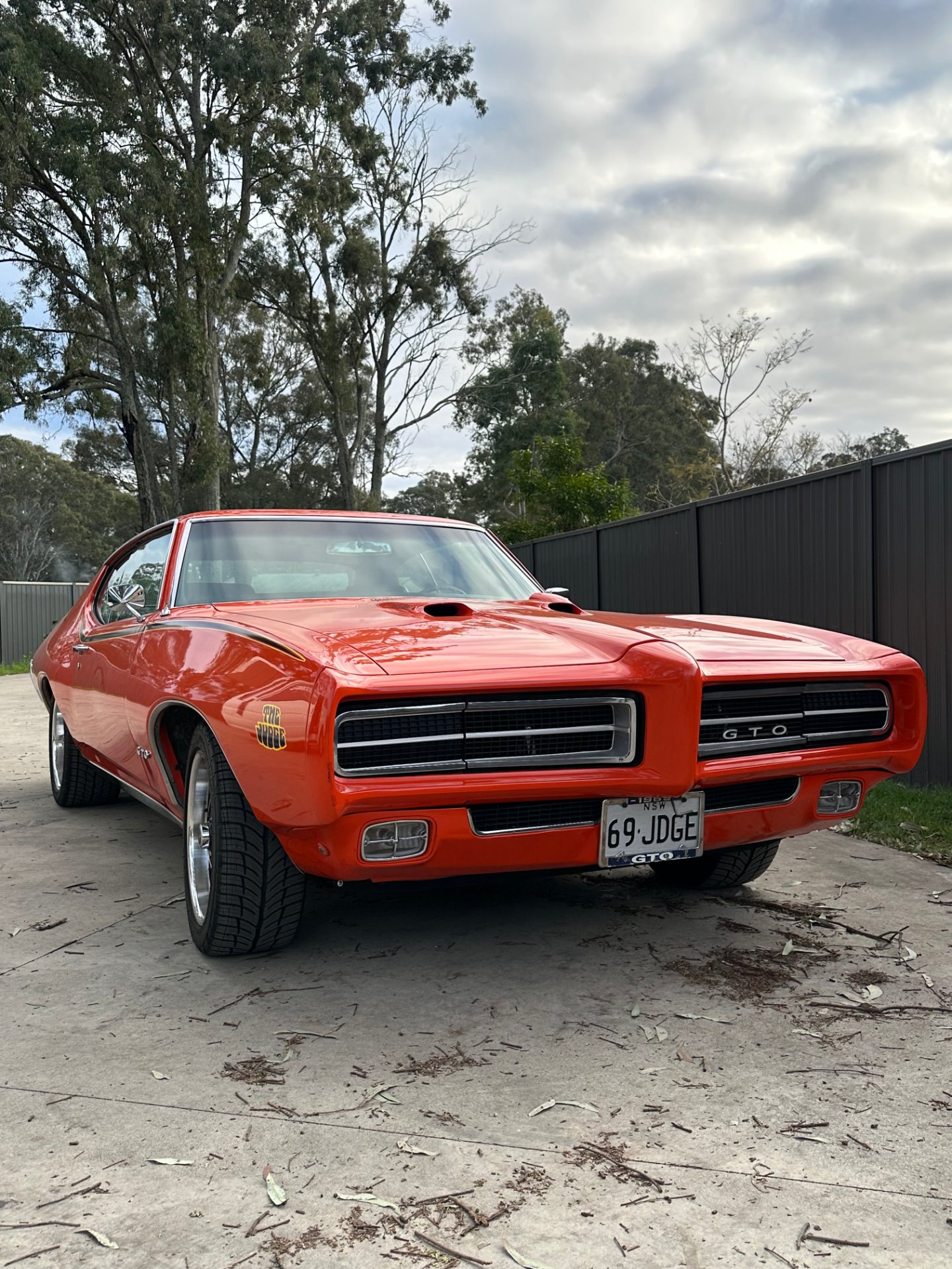 1969 PONTIAC GTO JUDGE 4 SP MANUAL 2D COUPE