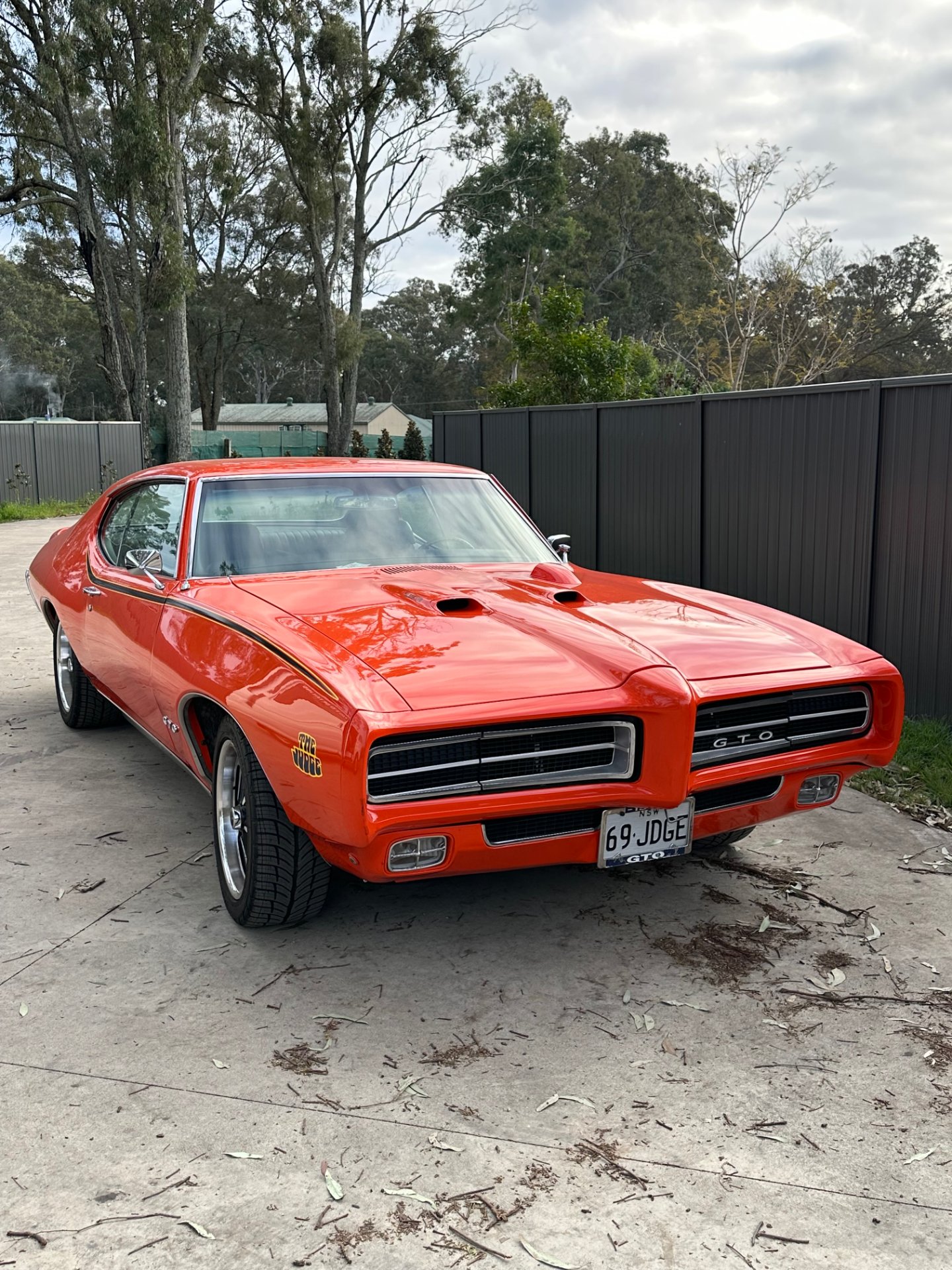 1969 PONTIAC GTO JUDGE 4 SP MANUAL 2D COUPE