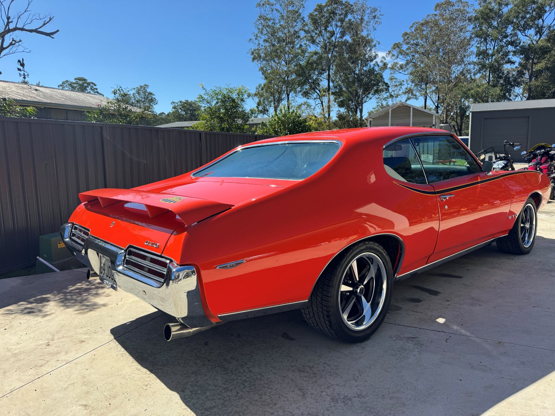 1969 PONTIAC GTO JUDGE 4 SP MANUAL 2D COUPE