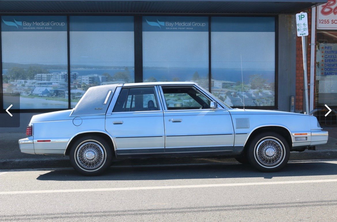 1984 CHRYSLER NEW YORKER AUTOMATIC 4D SEDAN