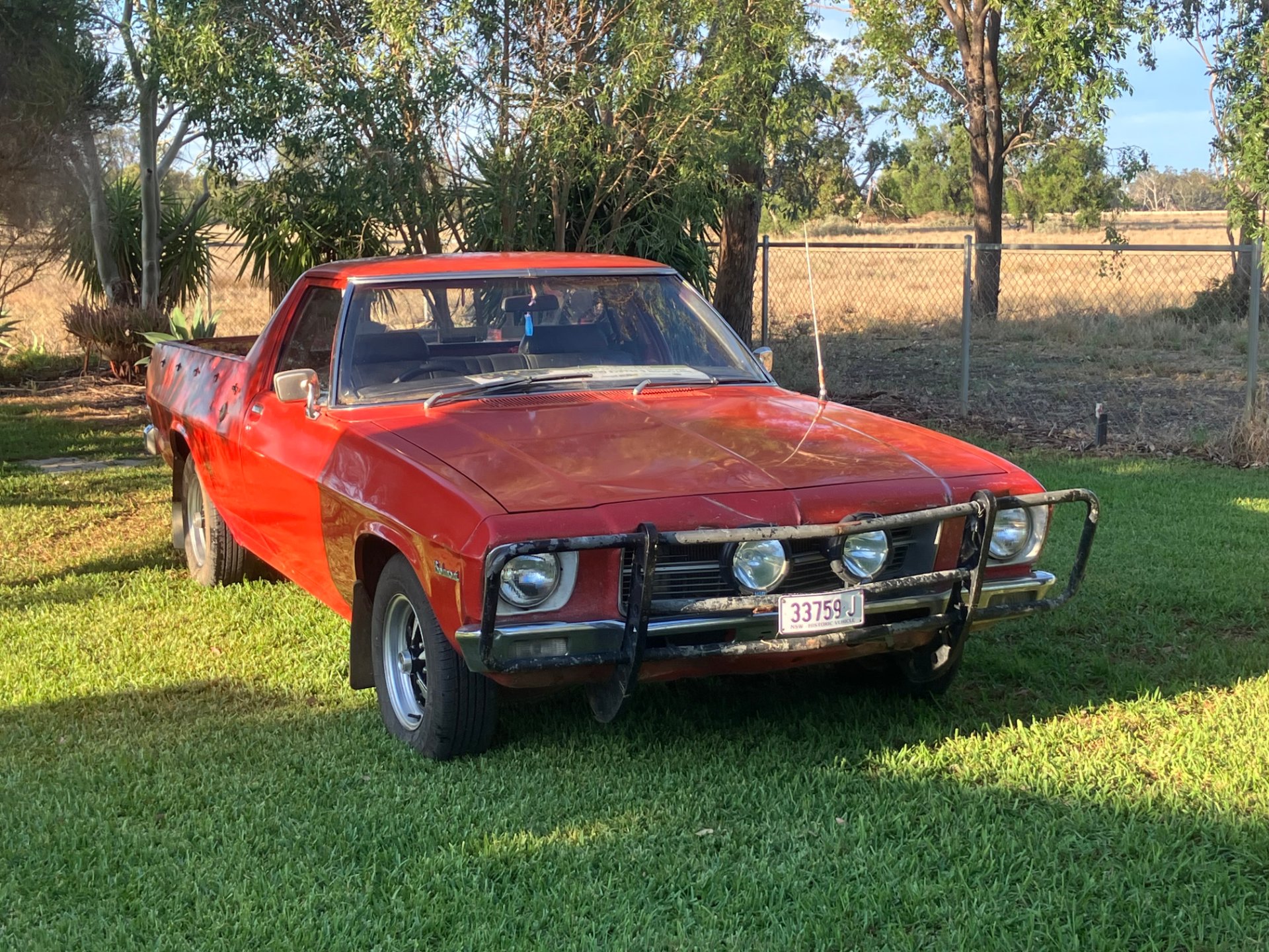 1972 HOLDEN BELMONT HQ 3 SP MANUAL UTILITY