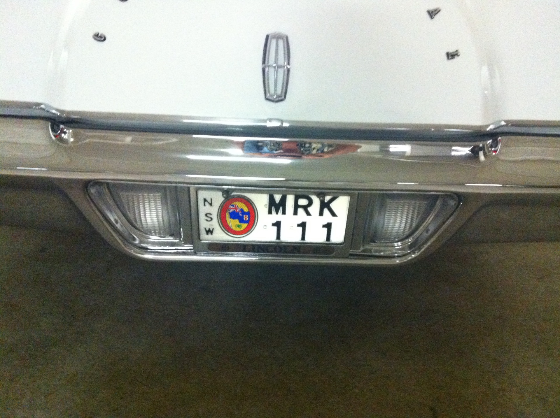 NSW Number Plates (Pair)