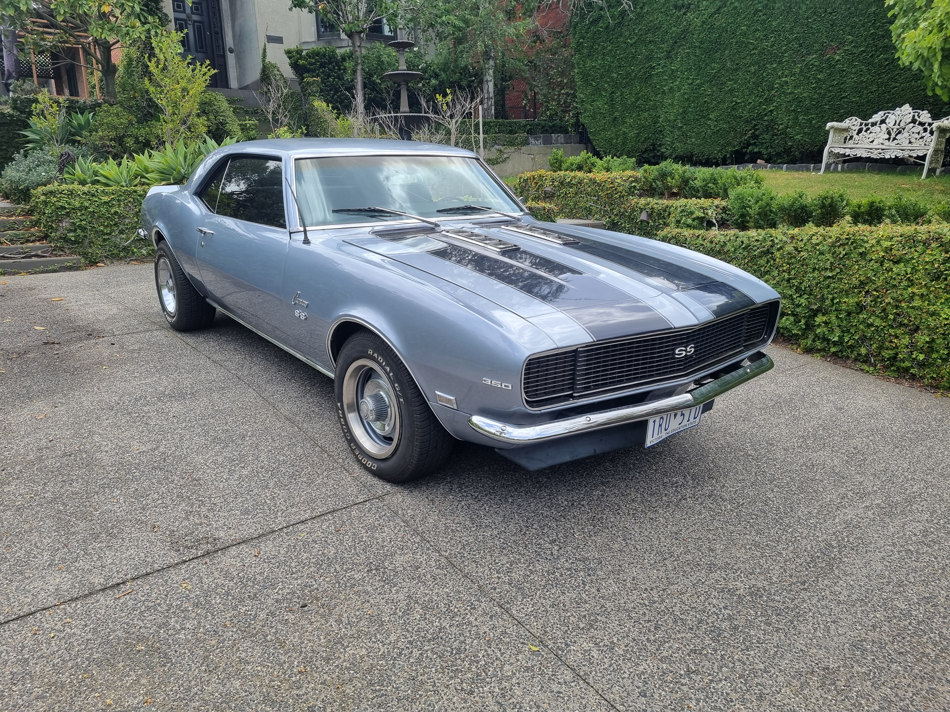 1968 CHEVROLET CAMARO SS 4 SP MANUAL 2D COUPE