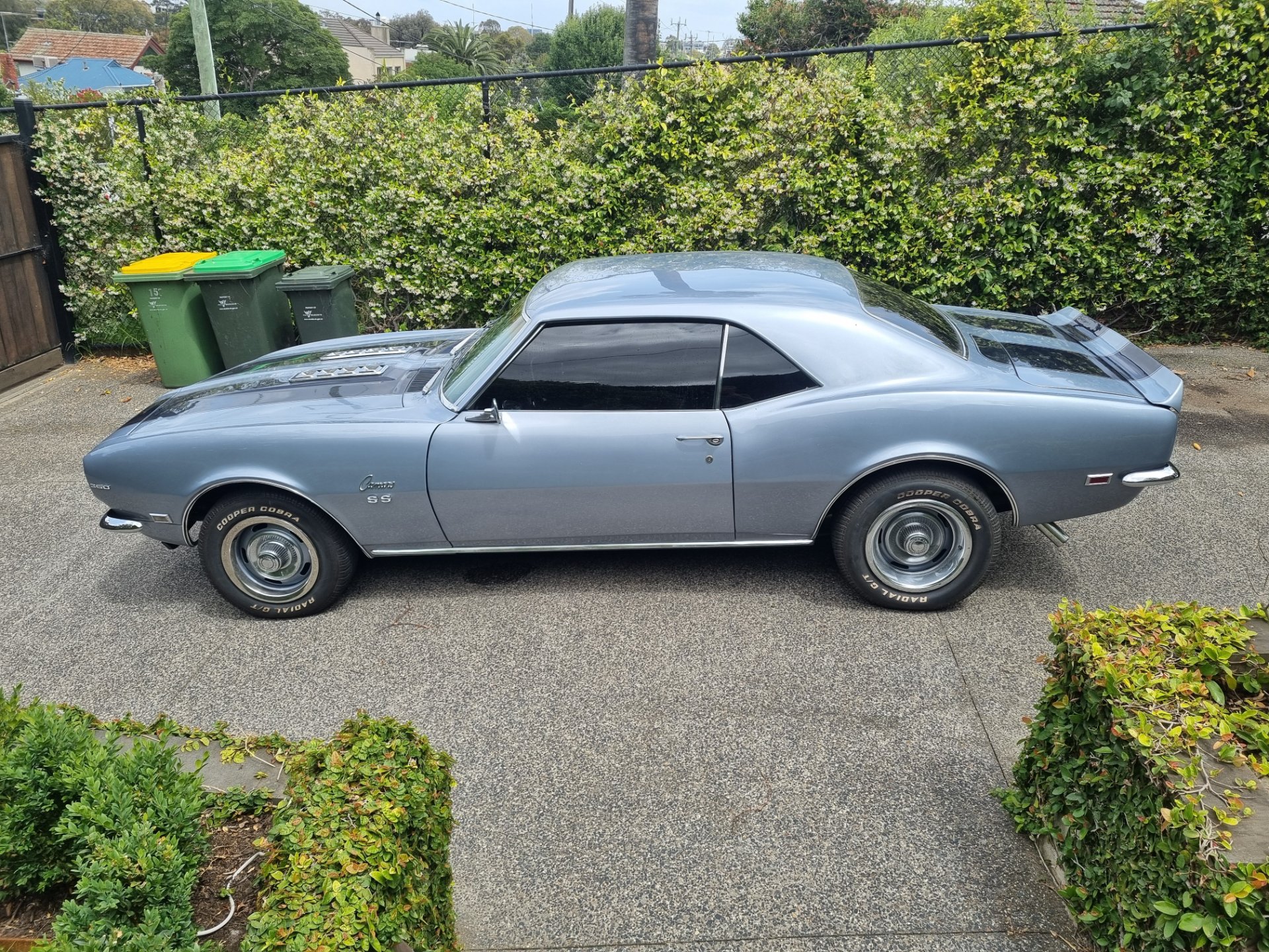 1968 CHEVROLET CAMARO SS 4 SP MANUAL 2D COUPE