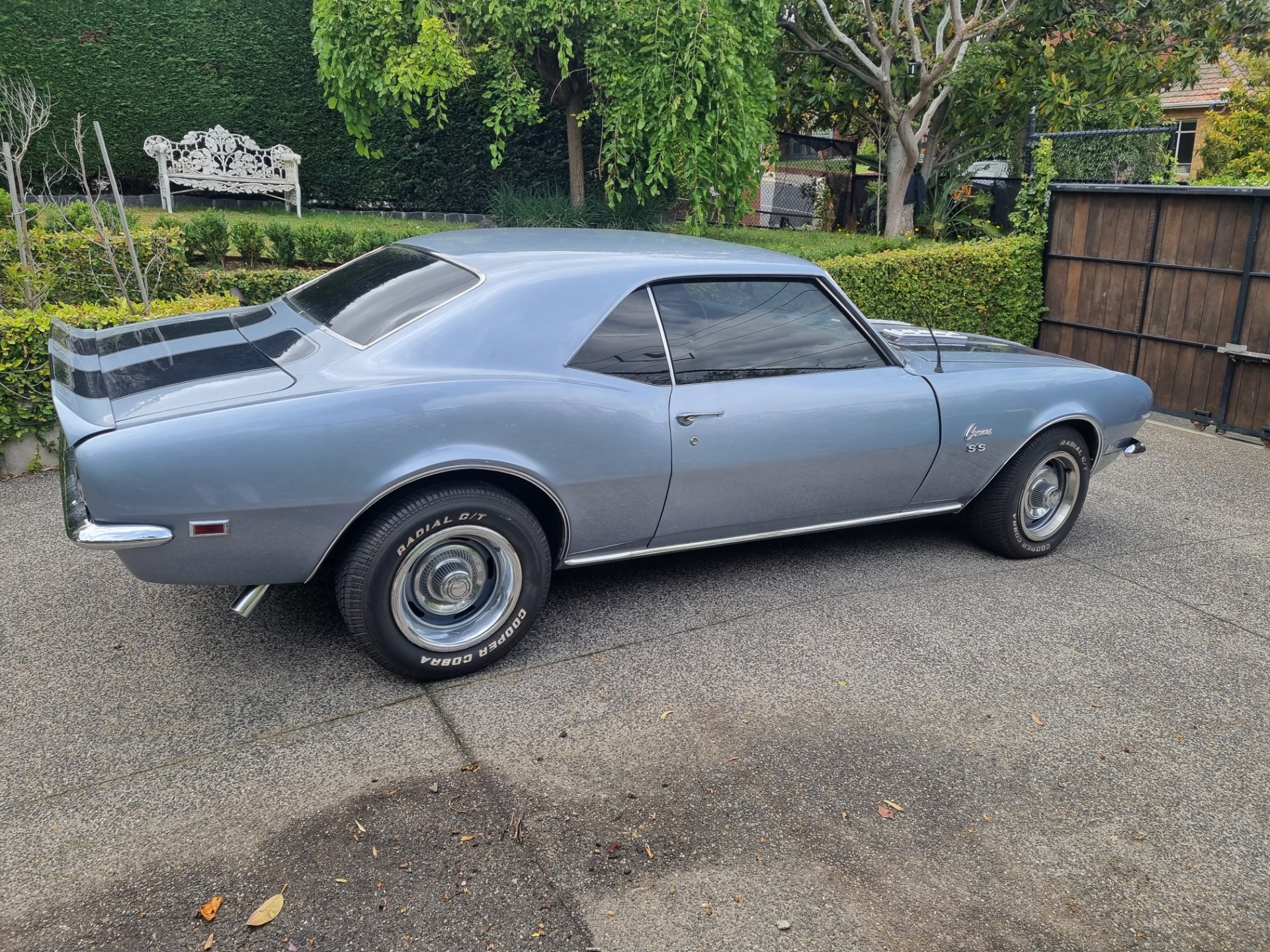 1968 CHEVROLET CAMARO SS 4 SP MANUAL 2D COUPE