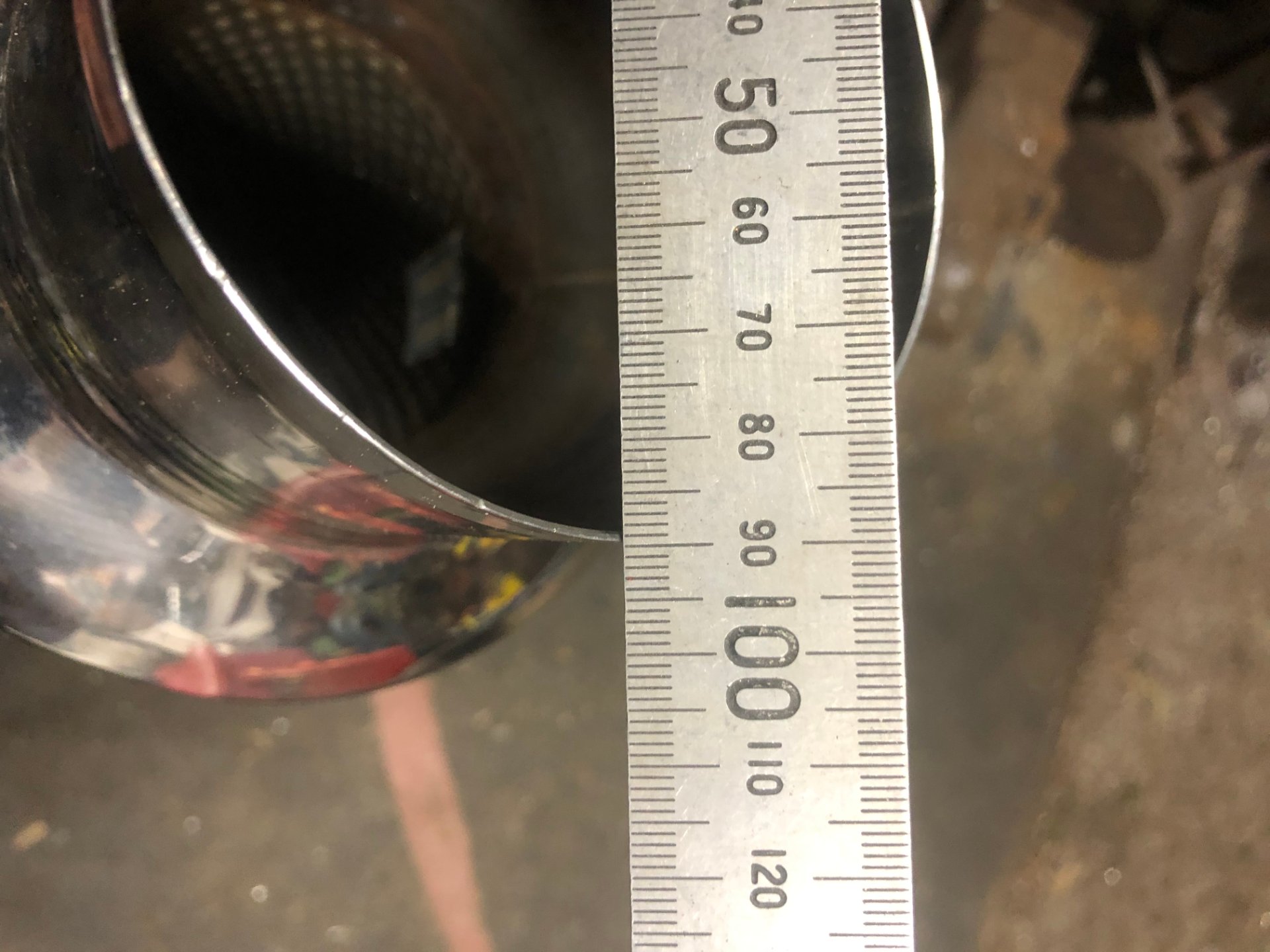 New Hot dog exhaust - straight through