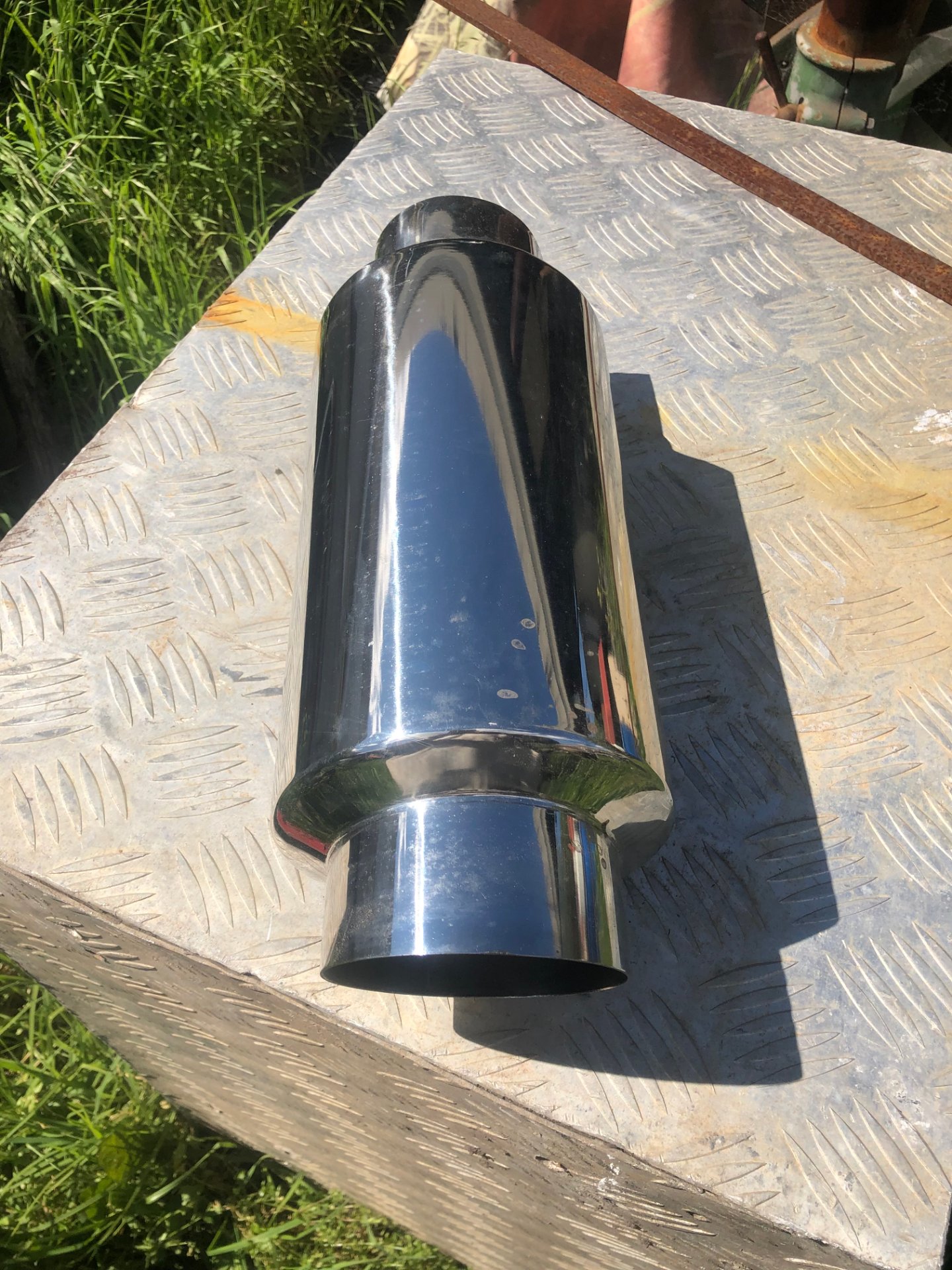 New Hot dog exhaust - straight through