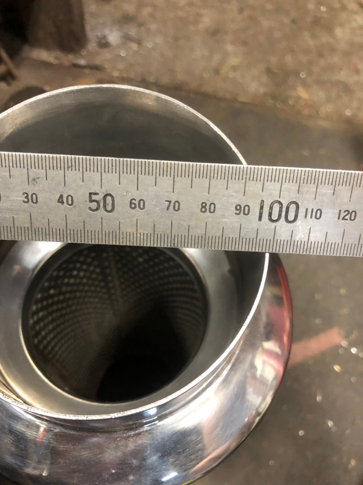 New Hot dog exhaust - straight through