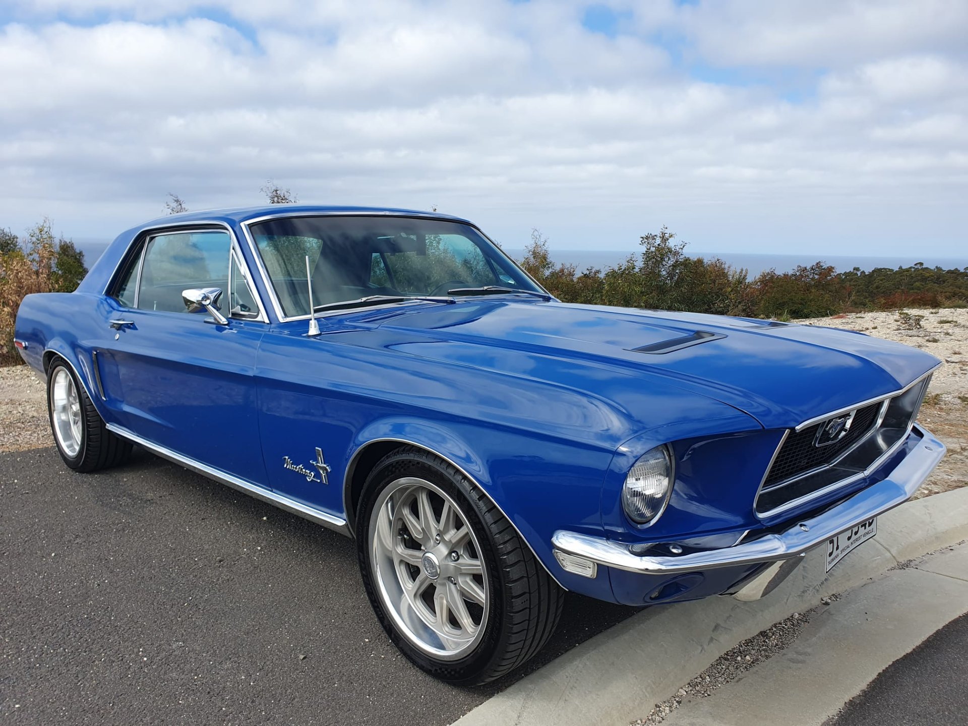 1968 FORD MUSTANG 3 SP AUTOMATIC 2D COUPE