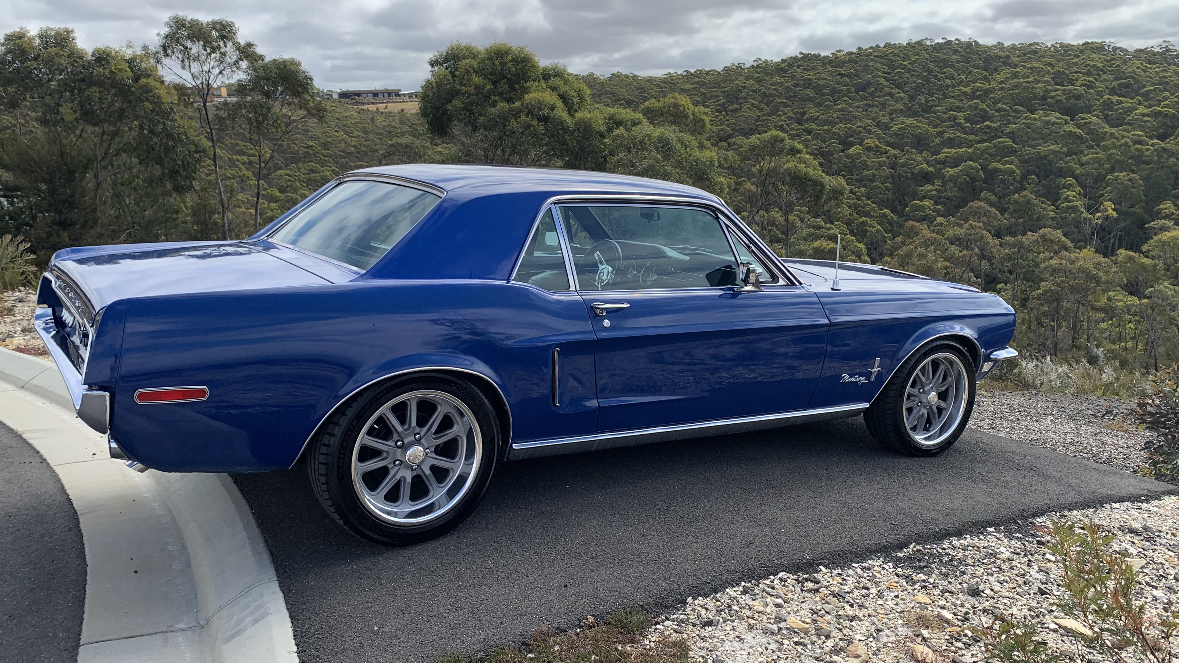 1968 FORD MUSTANG 3 SP AUTOMATIC 2D COUPE