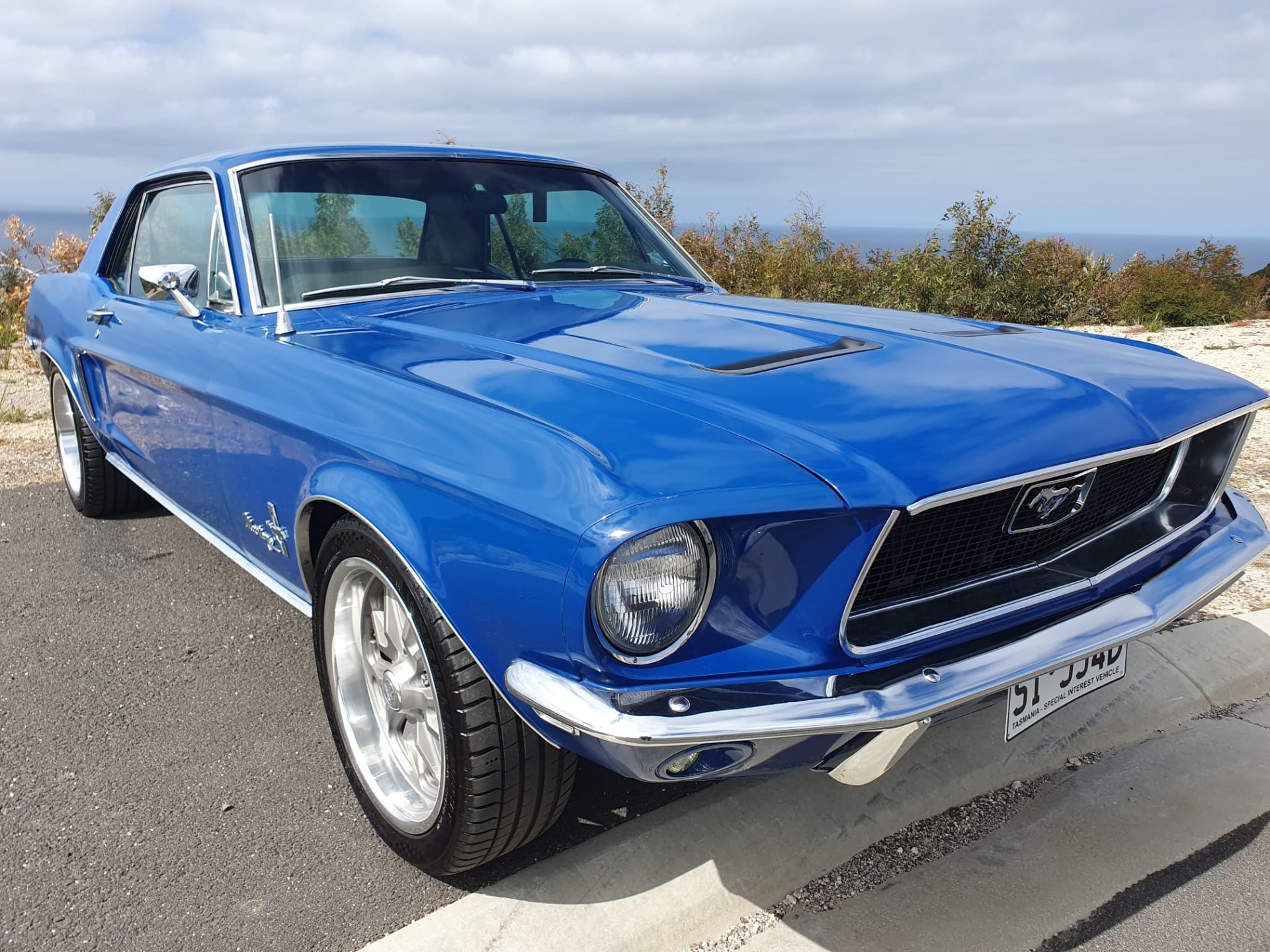 1968 FORD MUSTANG 3 SP AUTOMATIC 2D COUPE
