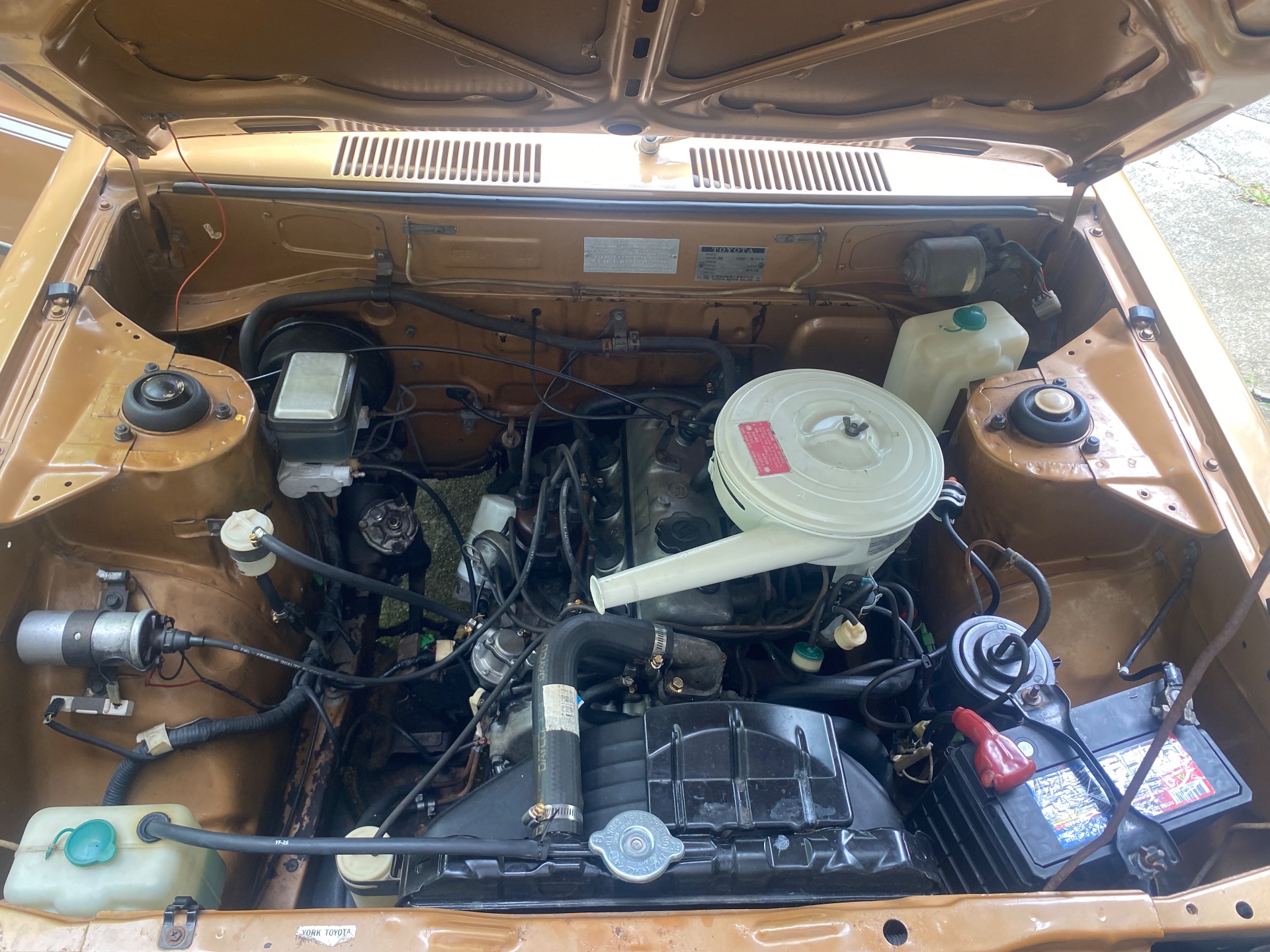 1979 TOYOTA COROLLA KE55 CS 3 SP AUTOMATIC 2D HARDTOP