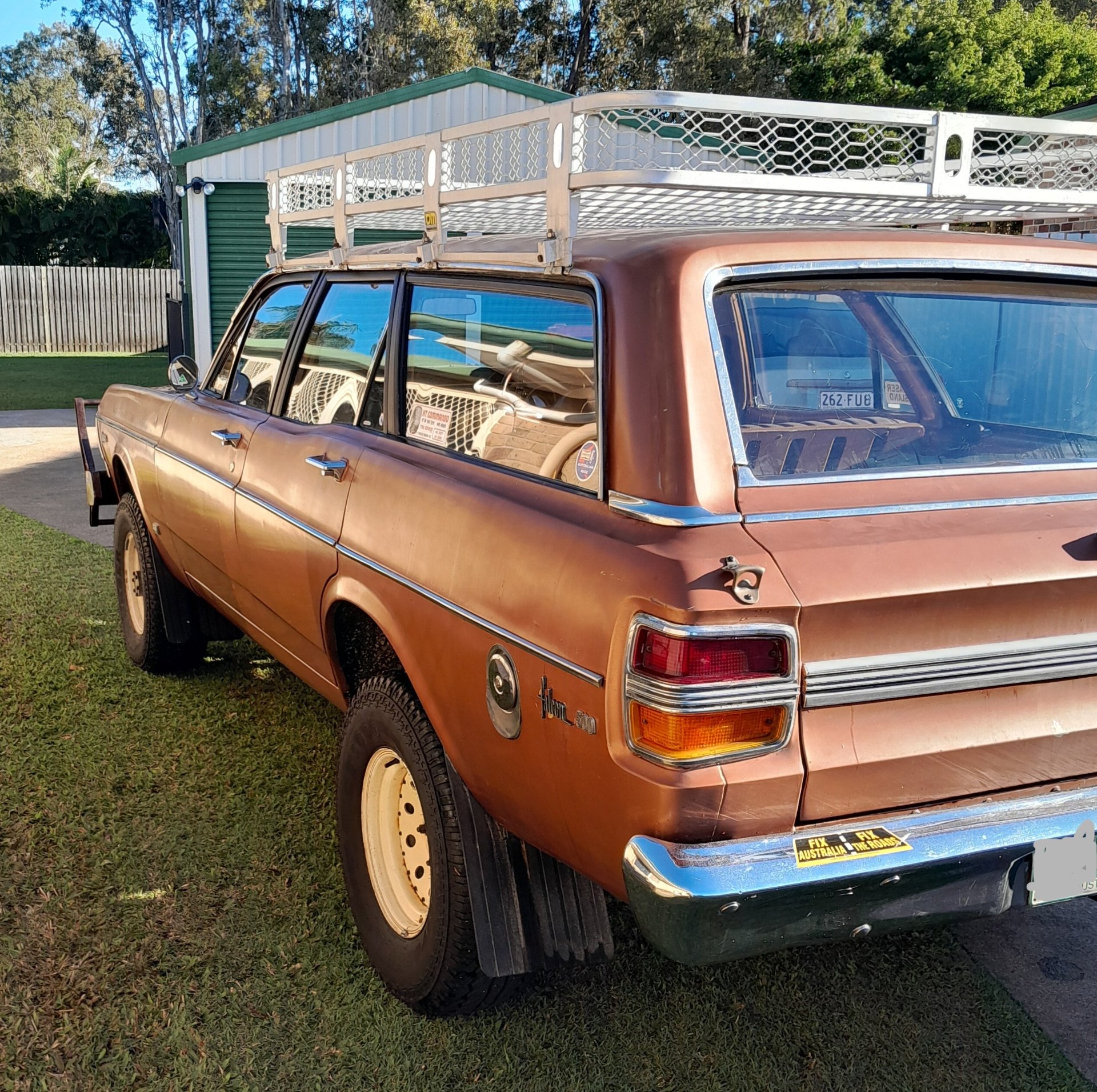 1971 FORD FALCON XY 4WD MANUAL WAGON