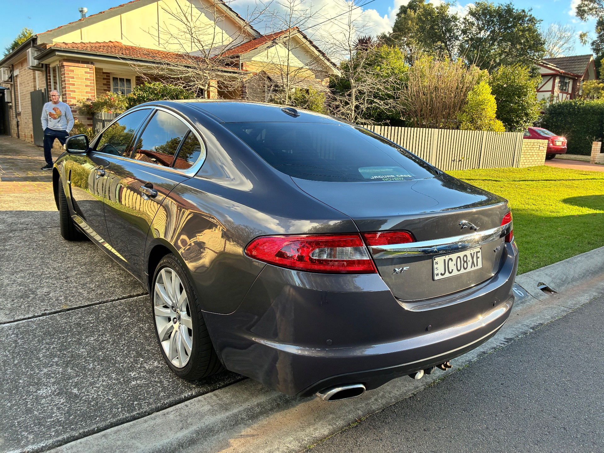 2008 JAGUAR XF 4.2 V8 LUXURY 6 SP AUTOMATIC 4D SEDAN