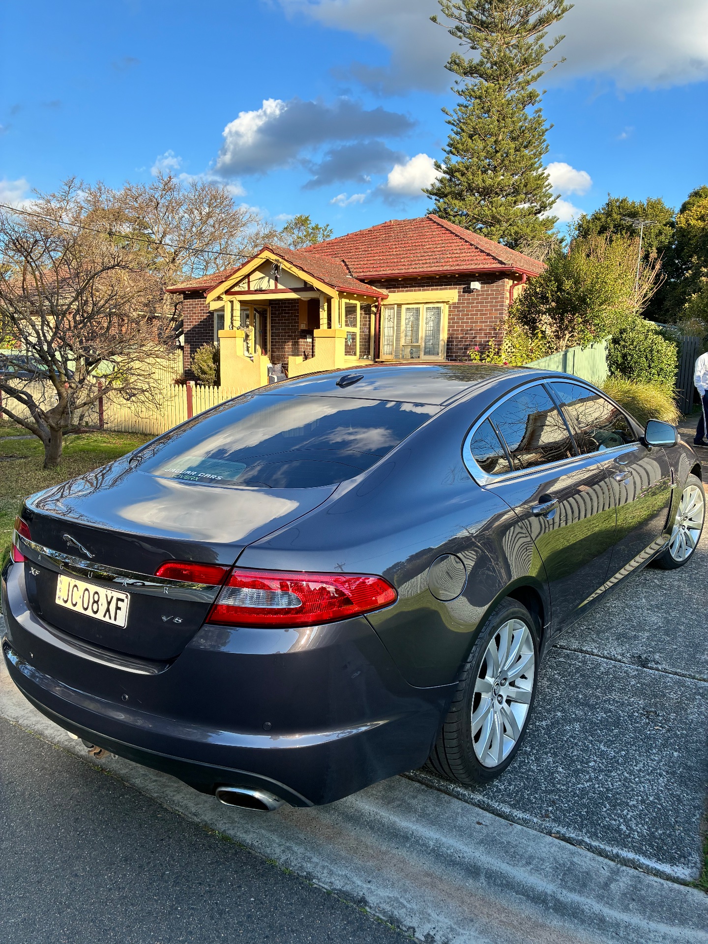 2008 JAGUAR XF 4.2 V8 LUXURY 6 SP AUTOMATIC 4D SEDAN