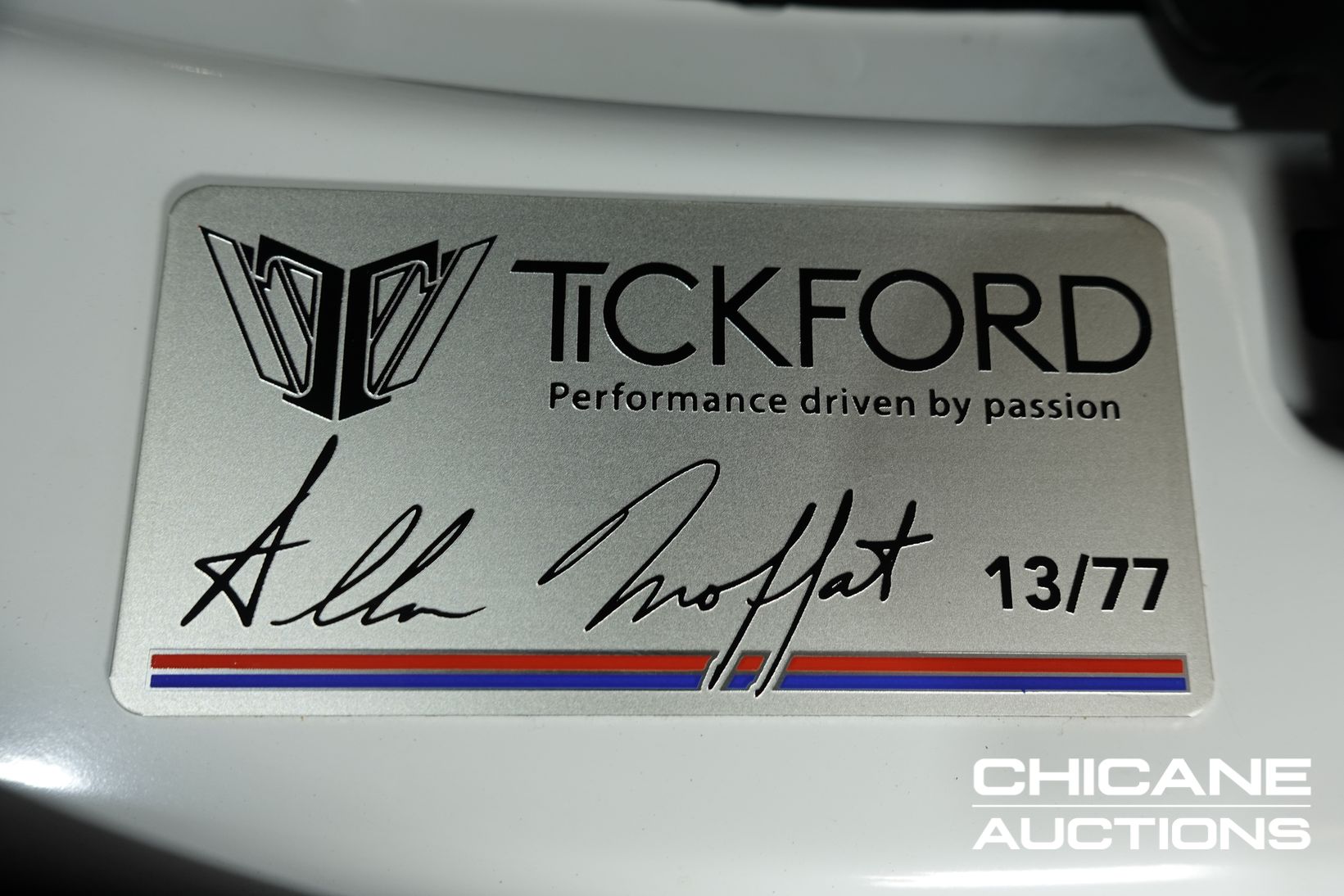2017 TICKFORD MUSTANG BATHURST 77 SPECIAL AUTOMATIC 2D COUPE