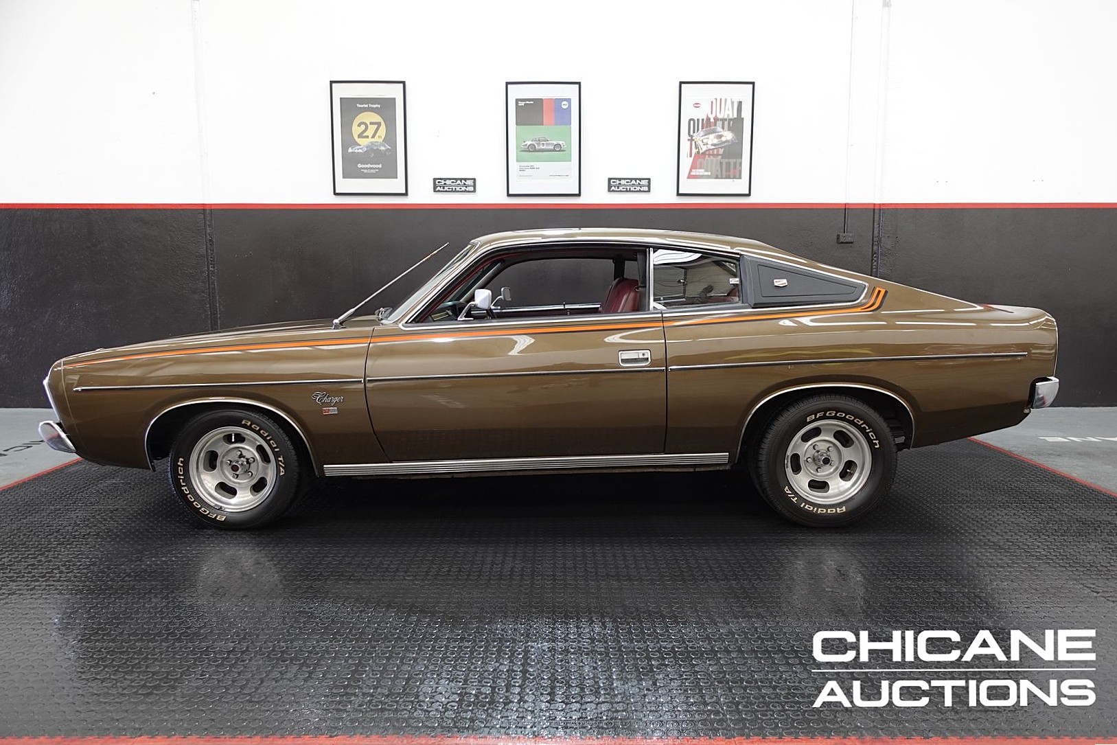 1977 CHRYSLER VALIANT CL CHARGER 770 V8 4 SP MANUAL 2D COUPE