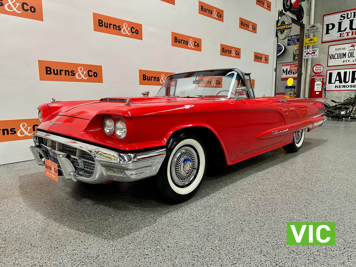 1960 FORD THUNDERBIRD V8 AUTOMATIC CONVERTIBLE