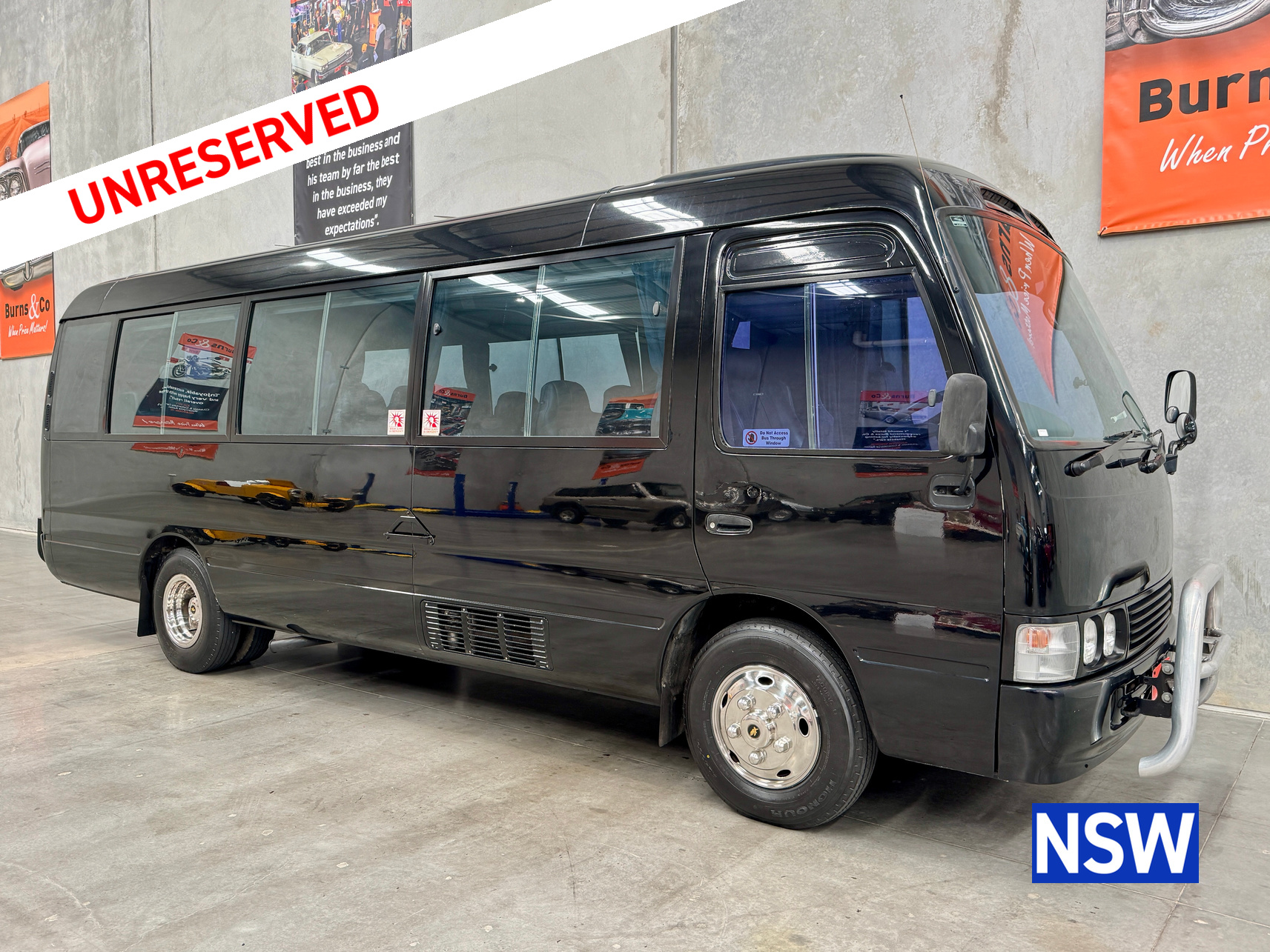 1993 TOYOTA COASTER 15 SEATER 6 CYL DIESEL MANUAL BUS