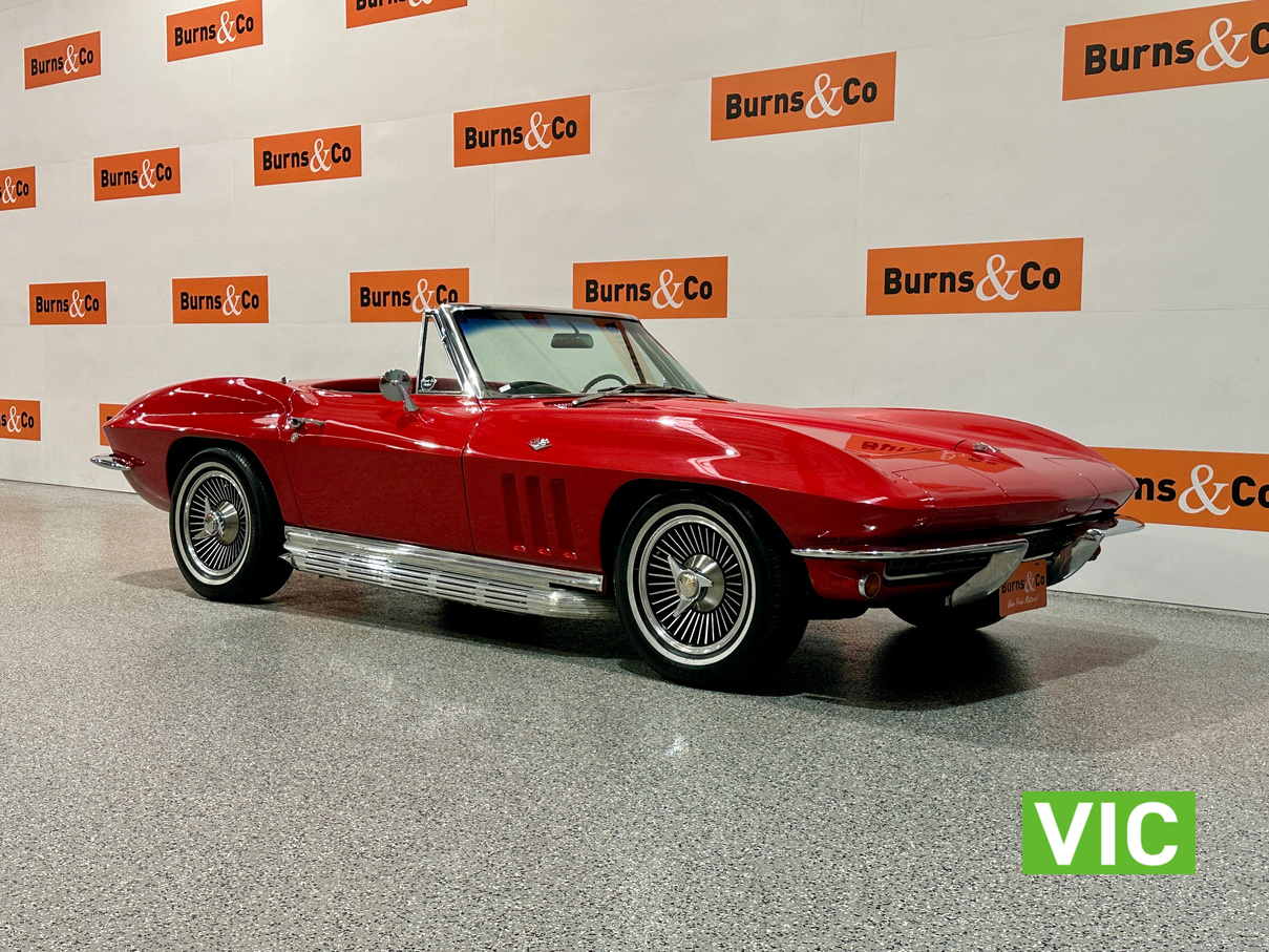 1966 CHEVROLET C2 CORVETTE STINGRAY 327 V8 MANUAL ROADSTER