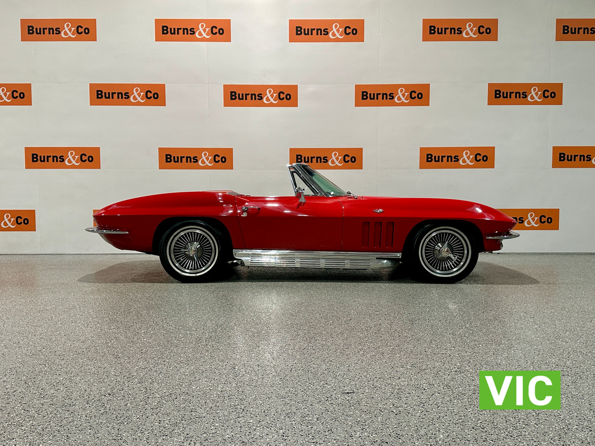 1966 CHEVROLET C2 CORVETTE STINGRAY 327 V8 MANUAL ROADSTER