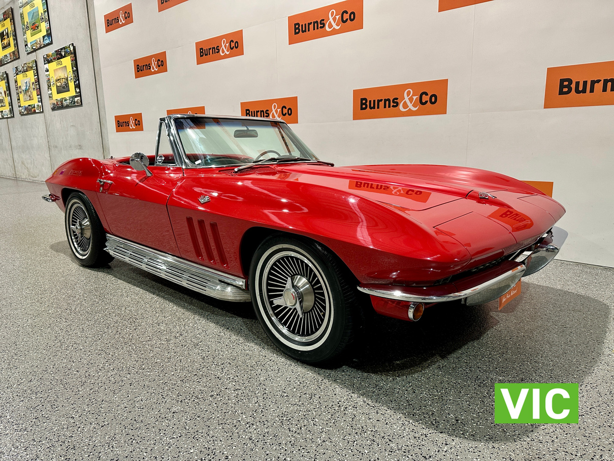 1966 CHEVROLET C2 CORVETTE STINGRAY 327 V8 MANUAL ROADSTER