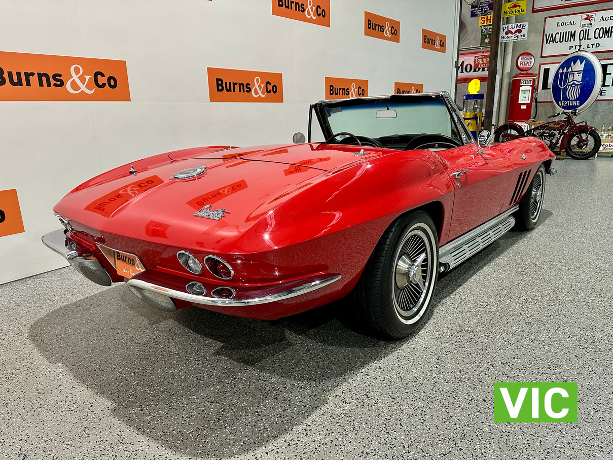 1966 CHEVROLET C2 CORVETTE STINGRAY 327 V8 MANUAL ROADSTER